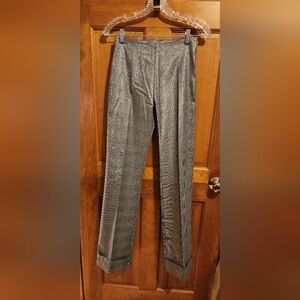 Stylish Gray Plaid Pants, Perfect for The Holidays